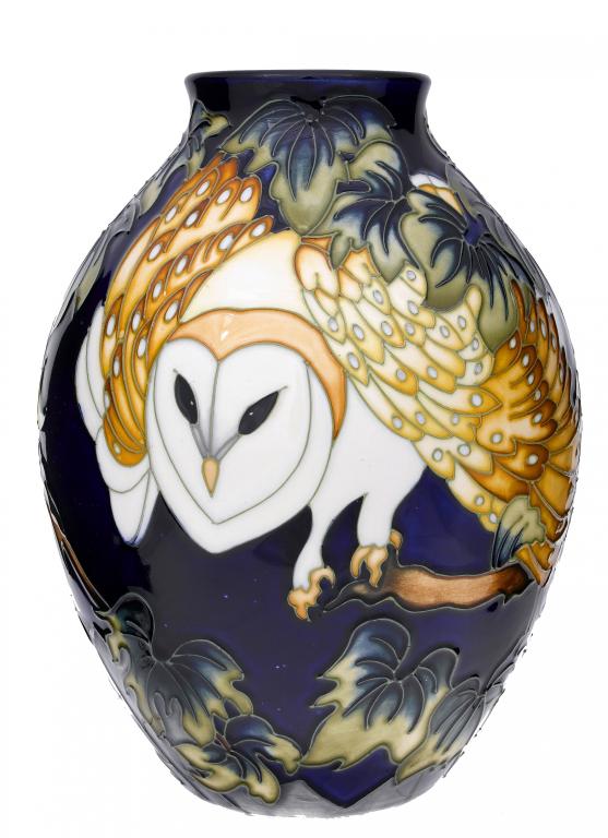 Appraisal: A MOORCROFT SEAL OF WISDOM VASE DESIGNED BY KERRY GOODWIN