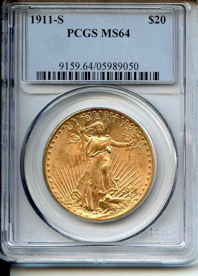 Appraisal: -S MS PCGS Pink-gold throughout with deeper reddish accents A