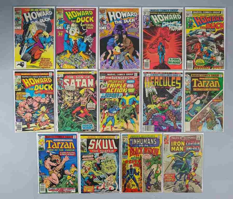 Appraisal: MARVEL COMICS TARZAN INHUMANS IRON MANMarvel Comics Group Tales of