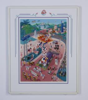 Appraisal: Melanie Taylor Kent signed numbered 'Rose Parade' Circa limited edition