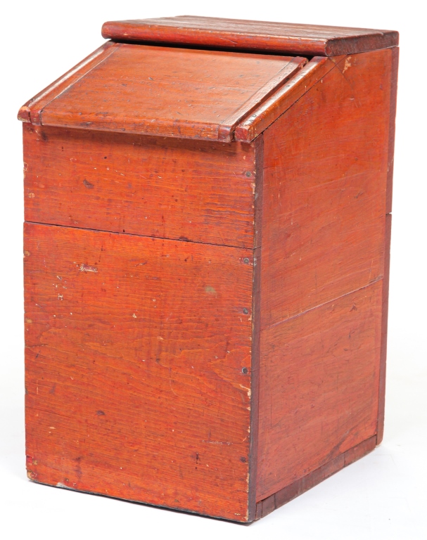 Appraisal: AMERICAN COUNTRY STORE BIN Late th - early th century