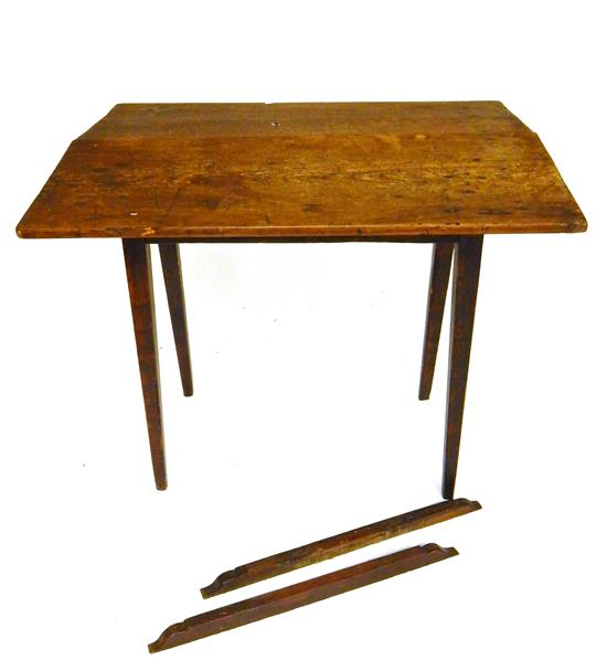 Appraisal: Late th early th C tavern table with grain painted