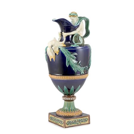 Appraisal: Wedgwood Majolica Ewer Estimate -