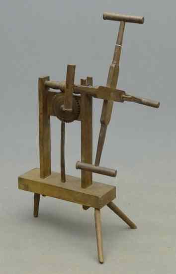 Appraisal: th c wool winder