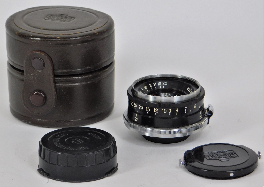 Appraisal: NIPPON KOGAKU W-NIKKOR C MM F FOR NIKON S Nikon