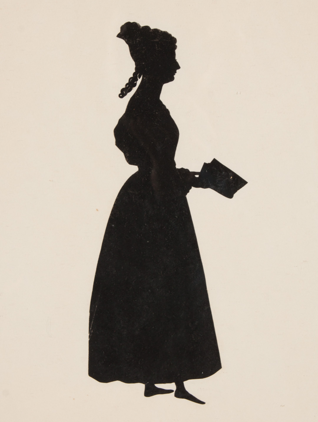 Appraisal: Augustin Edouart Portrait of a Lady silhouette Augustin Amant C