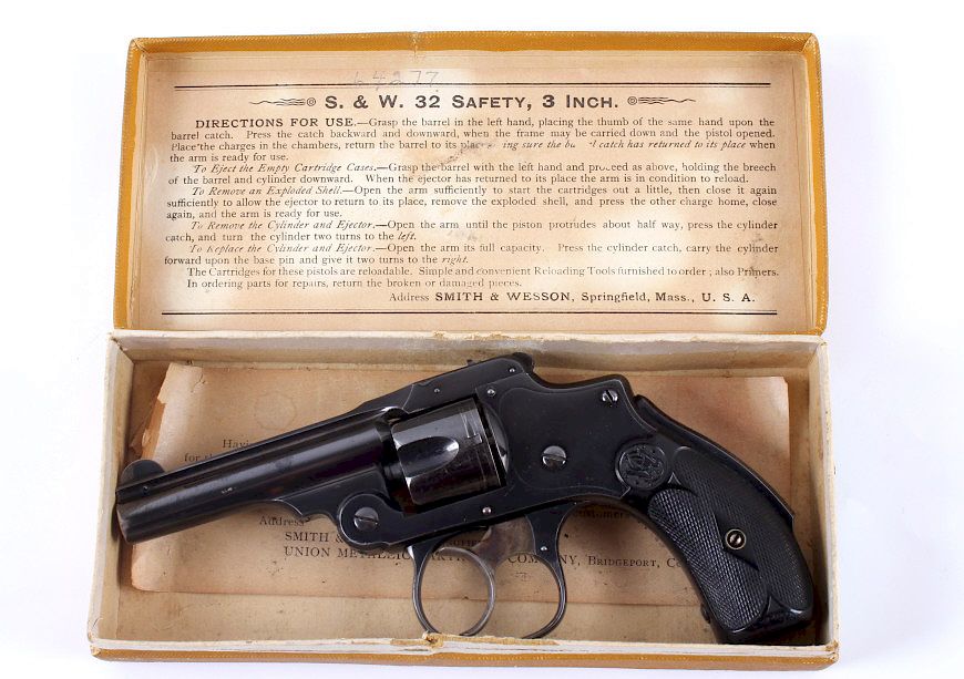 Appraisal: Smith Wesson Safety Hammerless Revolver Featured in this lot we