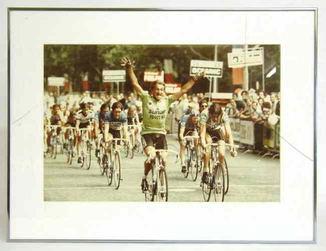 Appraisal: Photograph Tour de France July Freddy Maertens a Belgian sprinter