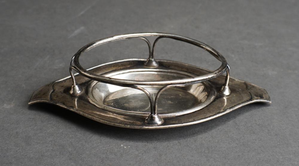 Appraisal: Irish George III Sterling Silver Condiment Dish Housing Daniel Egan