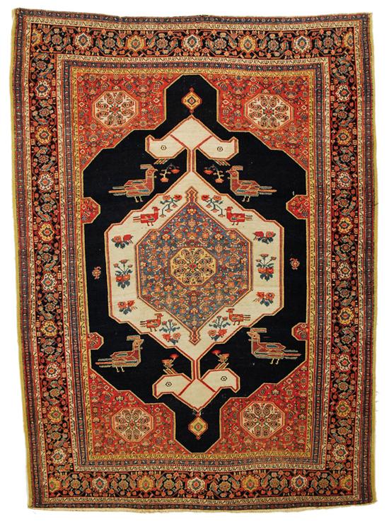 Appraisal: SENNA RUG Persia circa feet inches x feet inches Condition