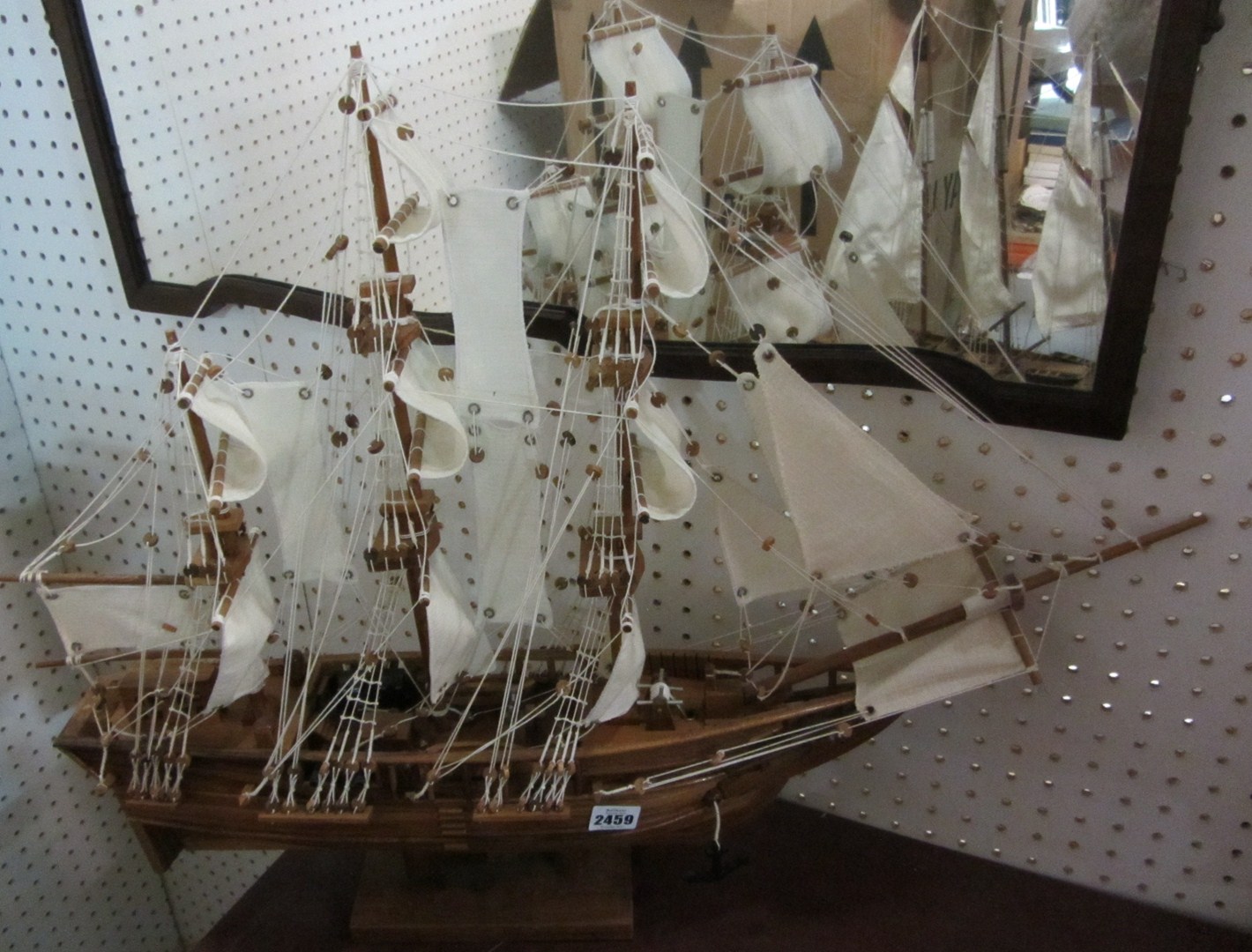 Appraisal: A wooden model of The Bounty