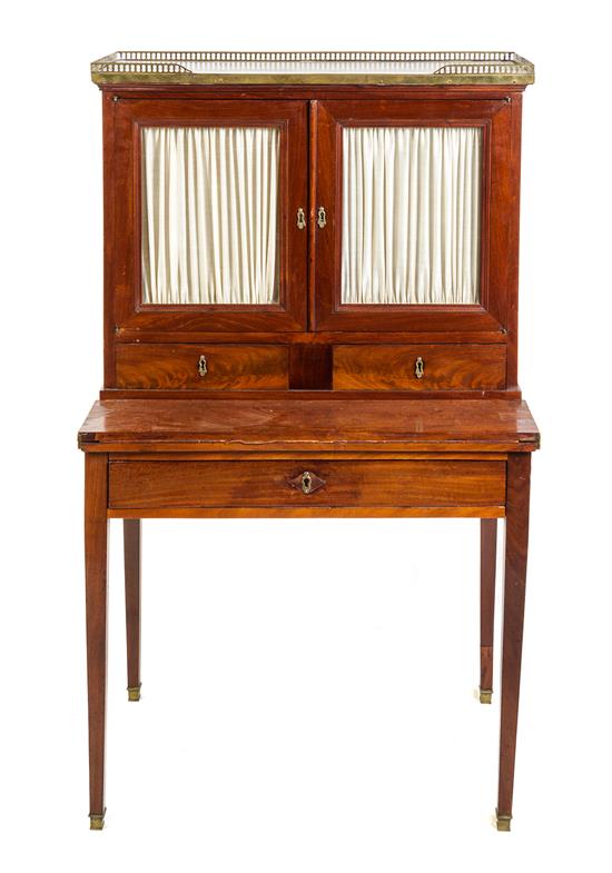 Appraisal: Sale Lot A Louis XVI Style Mahogany Bonheur du Jour