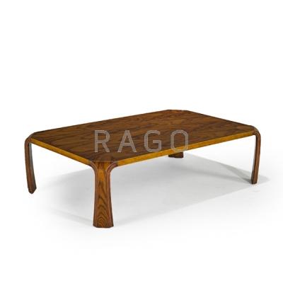 Appraisal: SORI YANAGI TENDO MOKKO Oak coffee table Japan s Label