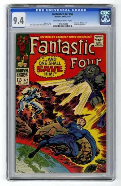 Appraisal: Fantastic Four CGC Marvel Comics Click for full description