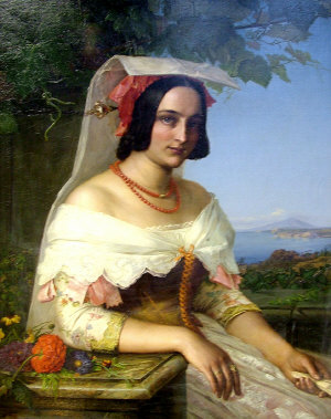 Appraisal: Attributed to Friedrich Karl Hausmann German - - Portrait of