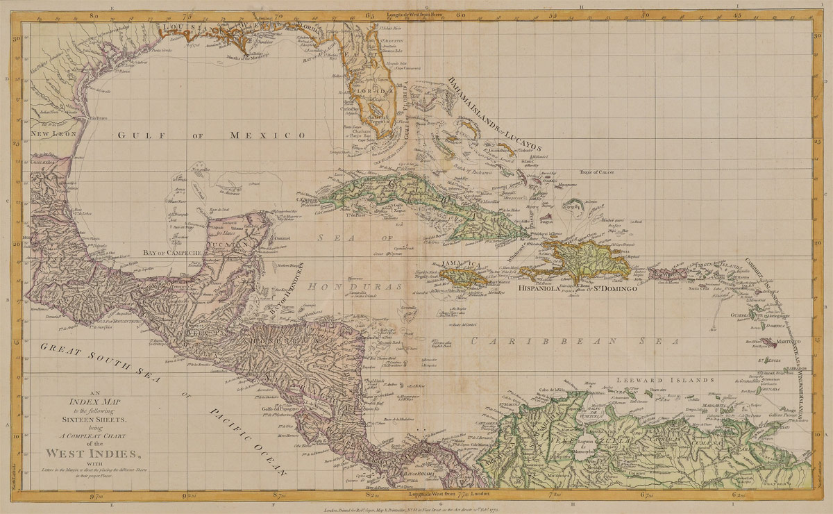 Appraisal: JEFFERYS Thomas - An Index Map to the Following Sixteen