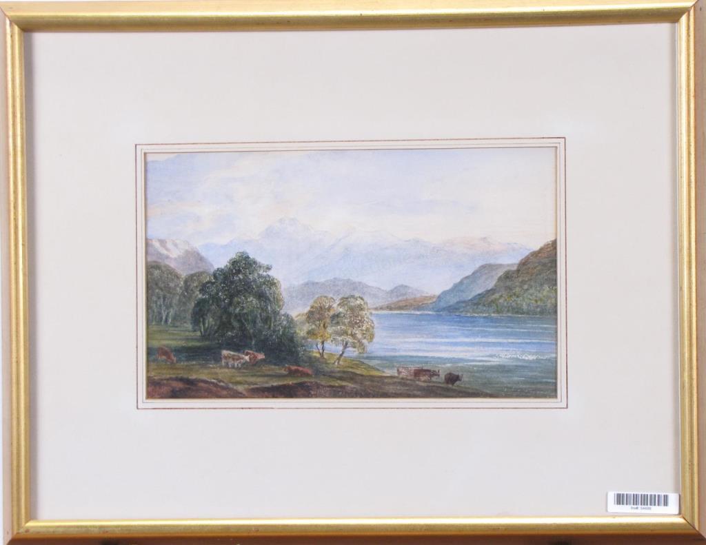 Appraisal: Attb Jasper Cropsey NY - x Mixed Media initialed lower