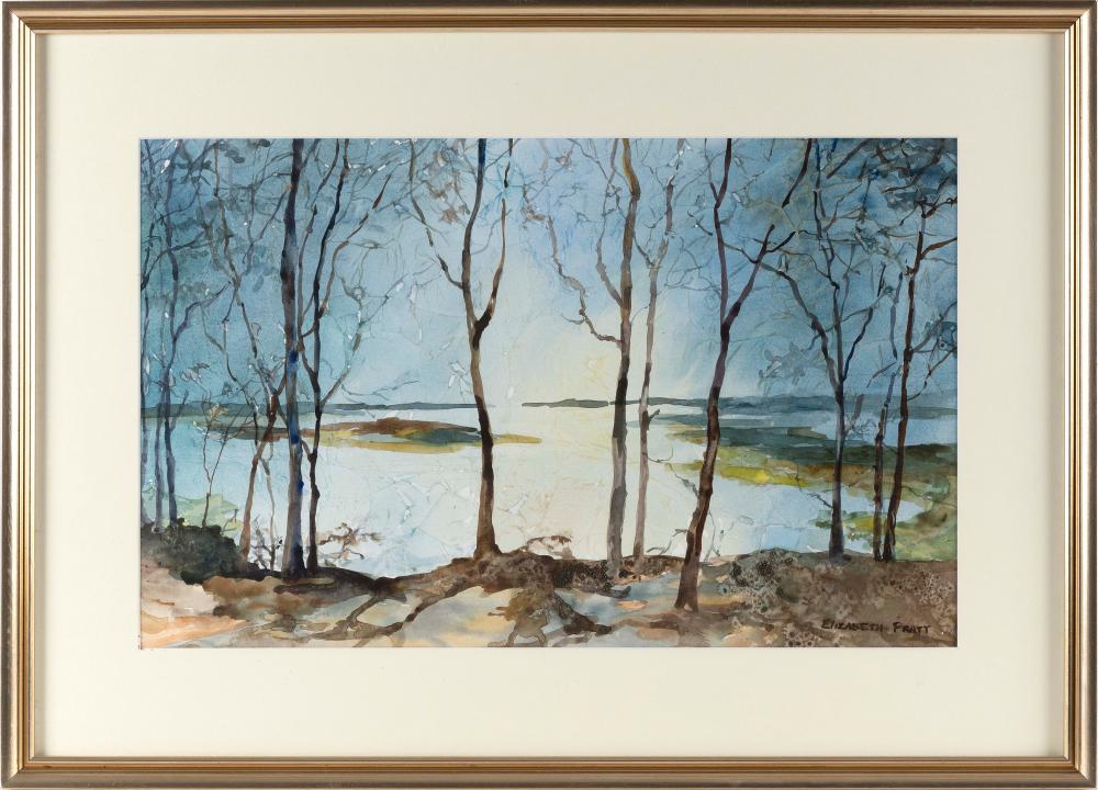 Appraisal: ELIZABETH HAYES PRATT MASSACHUSETTS - MORNING LIGHT WATERCOLOR ON PAPER