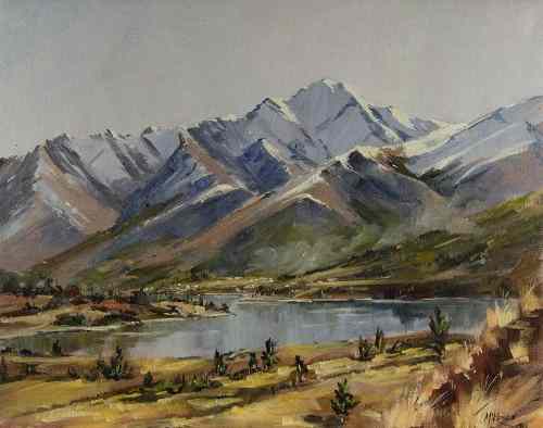 Appraisal: Charles McKenzie Kelvin Heights Lake Wakatipu N Z signed McKenzie