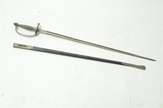 Appraisal: MODEL NON-COMMISSIONED OFFICER'S SWORD Marked on ricasso ''Cabotville'' and an