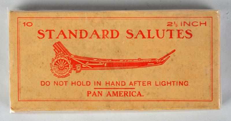 Appraisal: Standard Salutes - -Pack Firecrackers Class Pan American