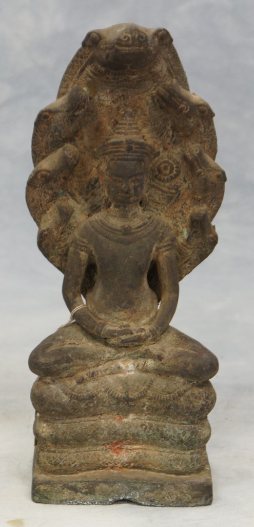 Appraisal: Thai bronze figures of Deity th th Century Height