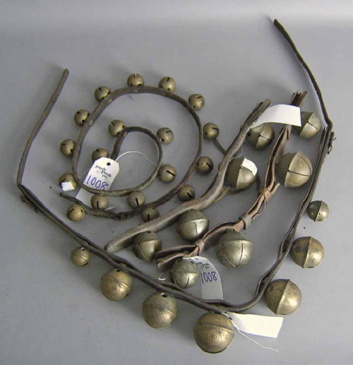 Appraisal: Four sets of sleigh bells