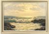 Appraisal: OOC - Sunrise Seascape by Josef M Arentz ME -