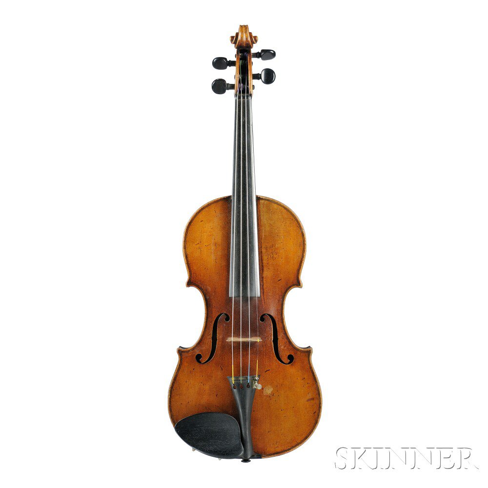 Appraisal: Modern German Violin Probably Markneukirchen c s labeled NICOLAUS AMATI