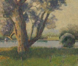 Appraisal: B P Drummond Landscape Near Adelaide oil on board signed