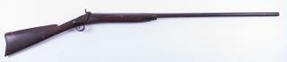 Appraisal: Circa Percussion Shotgun - long barrel Circa percussion shotgun with