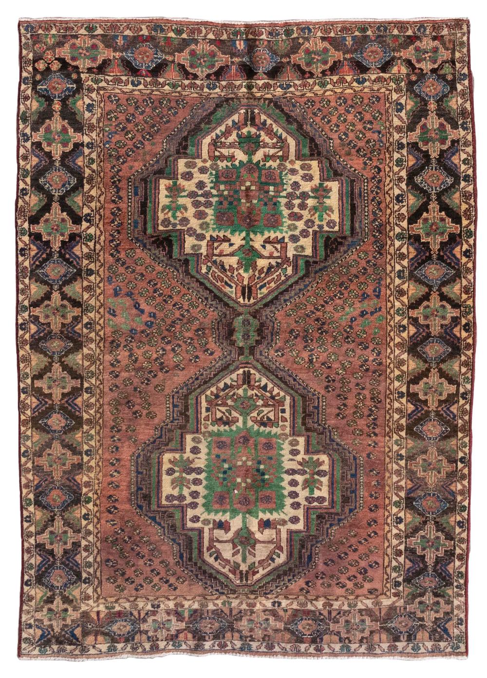 Appraisal: AFSHAR RUG X MID- TH CENTURYAFSHAR RUG ' X '