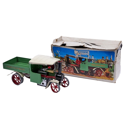 Appraisal: A Mamod steam wagon SW boxed More Information Model in