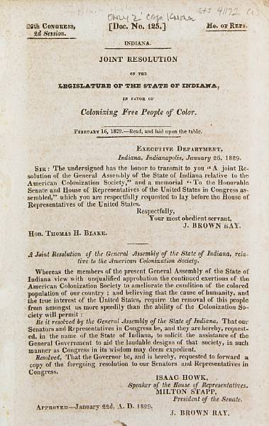 Appraisal: ABOLITION amp THE CIVIL WAR items Joint Resolution of the