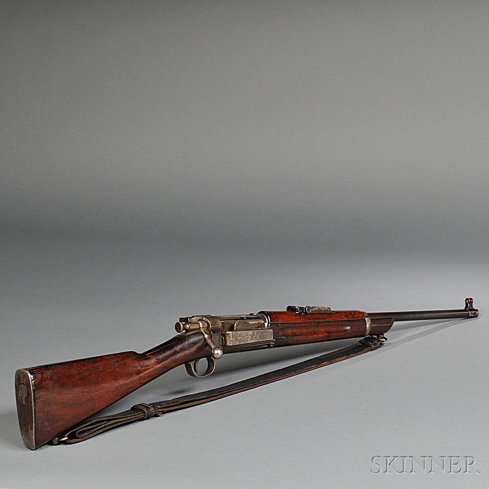 Appraisal: Model Krag Bolt Action Carbine c serial number walnut stock