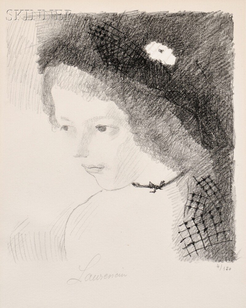 Appraisal: Marie Laurencin French - Suzanne published in Le chien de