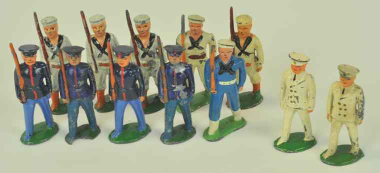 Appraisal: LOT OF SAILORS Grouping includes Jap Sailors Jap Marines together