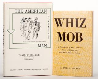 Appraisal: Maurer David W Lot of Two Books Including Whiz Mob