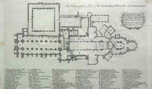 Appraisal: James Cole - - Engraving - ''The Ichnography or Plan