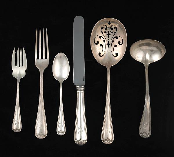 Appraisal: A sterling flatware setWm B Durgin Co Concord NHNew Standish