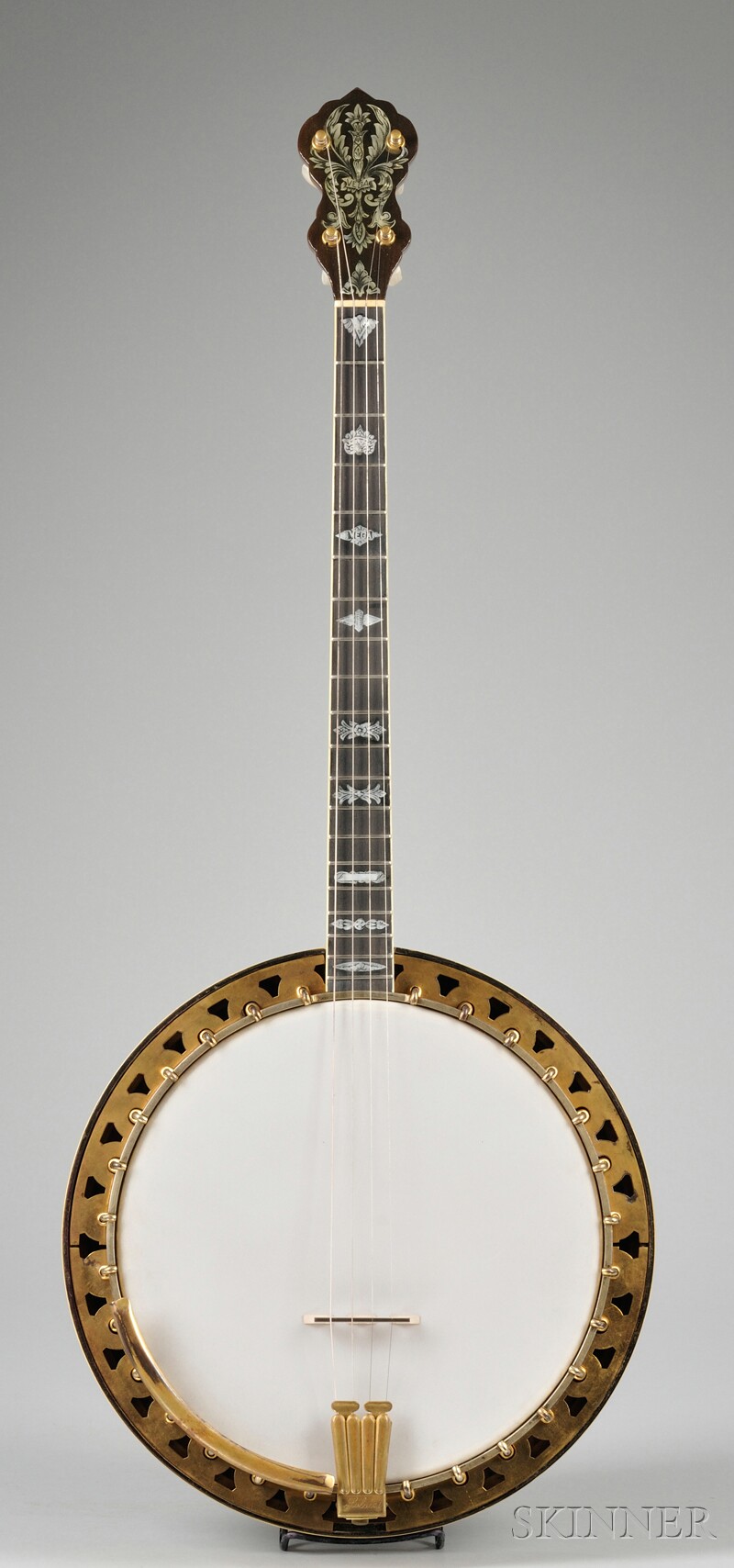 Appraisal: American Tenor Banjo The Vega Company Boston c Artist Model