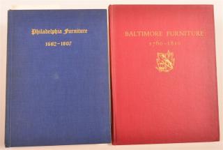 Appraisal: vols Books on Early American Furniture Horner Blue Book Philadelphia