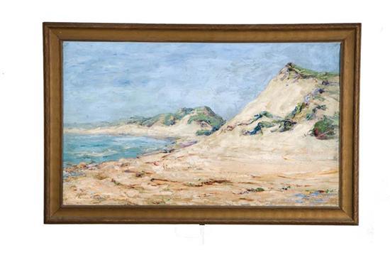 Appraisal: BEACH LANDSCAPE BY F NORTON ROBINSON CONNECTICUT LATE TH-EARLY TH