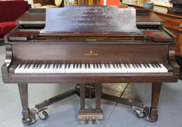 Appraisal: STEINWAY Model 'M' Baby Grand Piano Marked T with serial