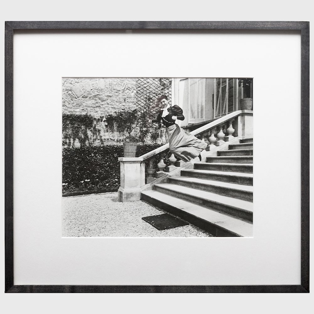 Appraisal: Jacques-Henri Lartigue - Cousin Bichonnade rue Cortambert Paris Gelatin silver