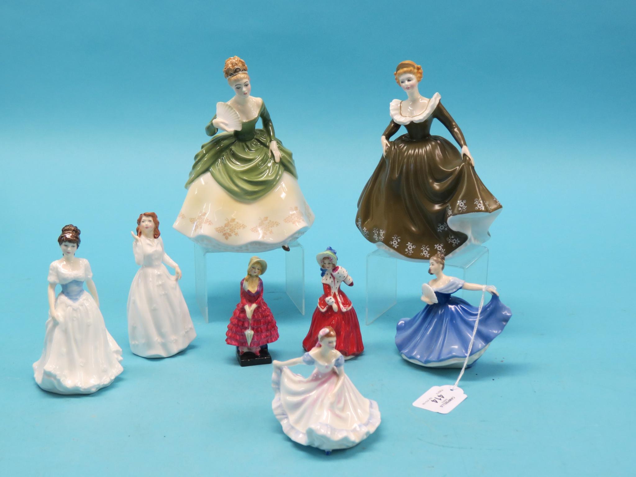 Appraisal: Royal Doulton figures including Christmas Morn total