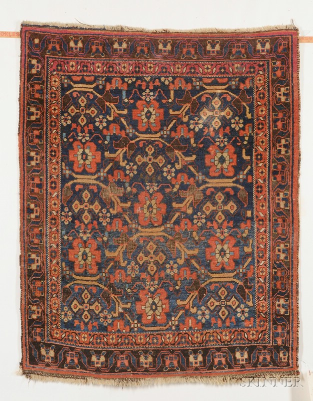 Appraisal: Afshar Rug South Persia late th early th century some