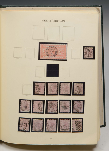 Appraisal: A COLLECTION OF GREAT BRITAIN STAMPS IN 'WINDSOR' ALBUM -