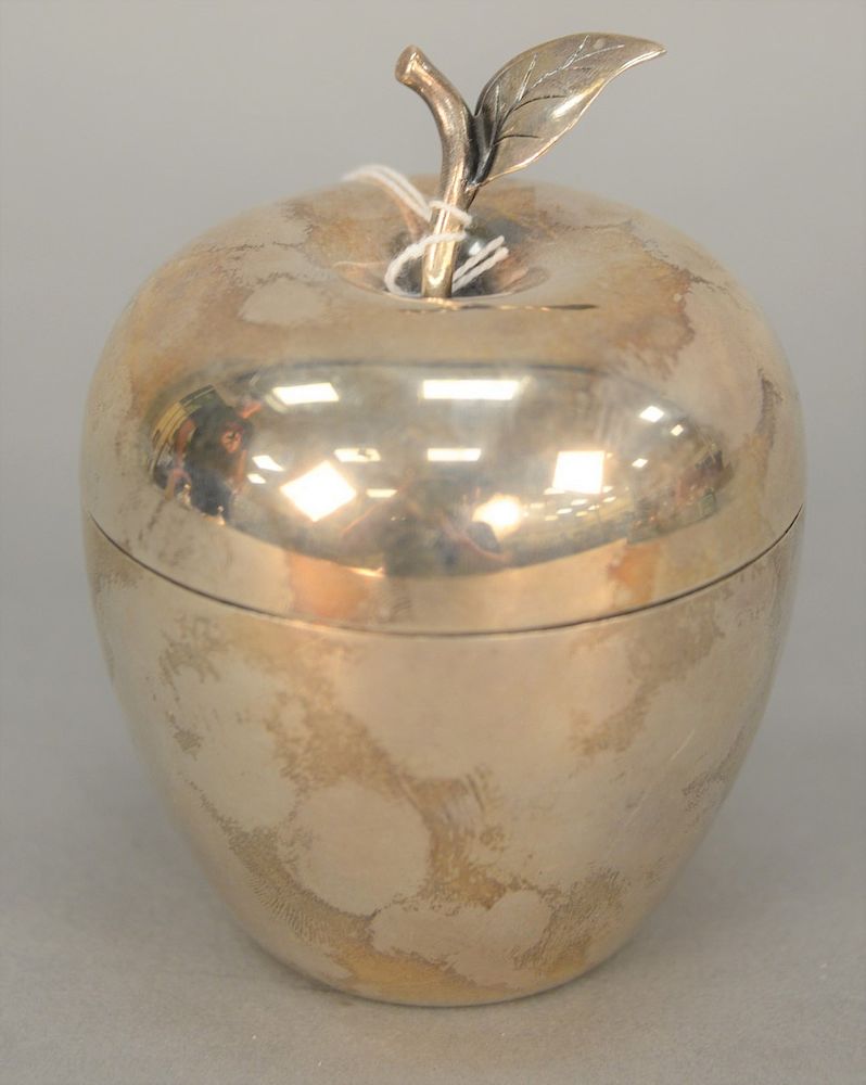 Appraisal: Tiffany and Company sterling silver apple ht in troy ounces