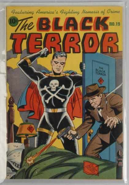 Appraisal: The Black Terror Comic No Description This comic retains cover